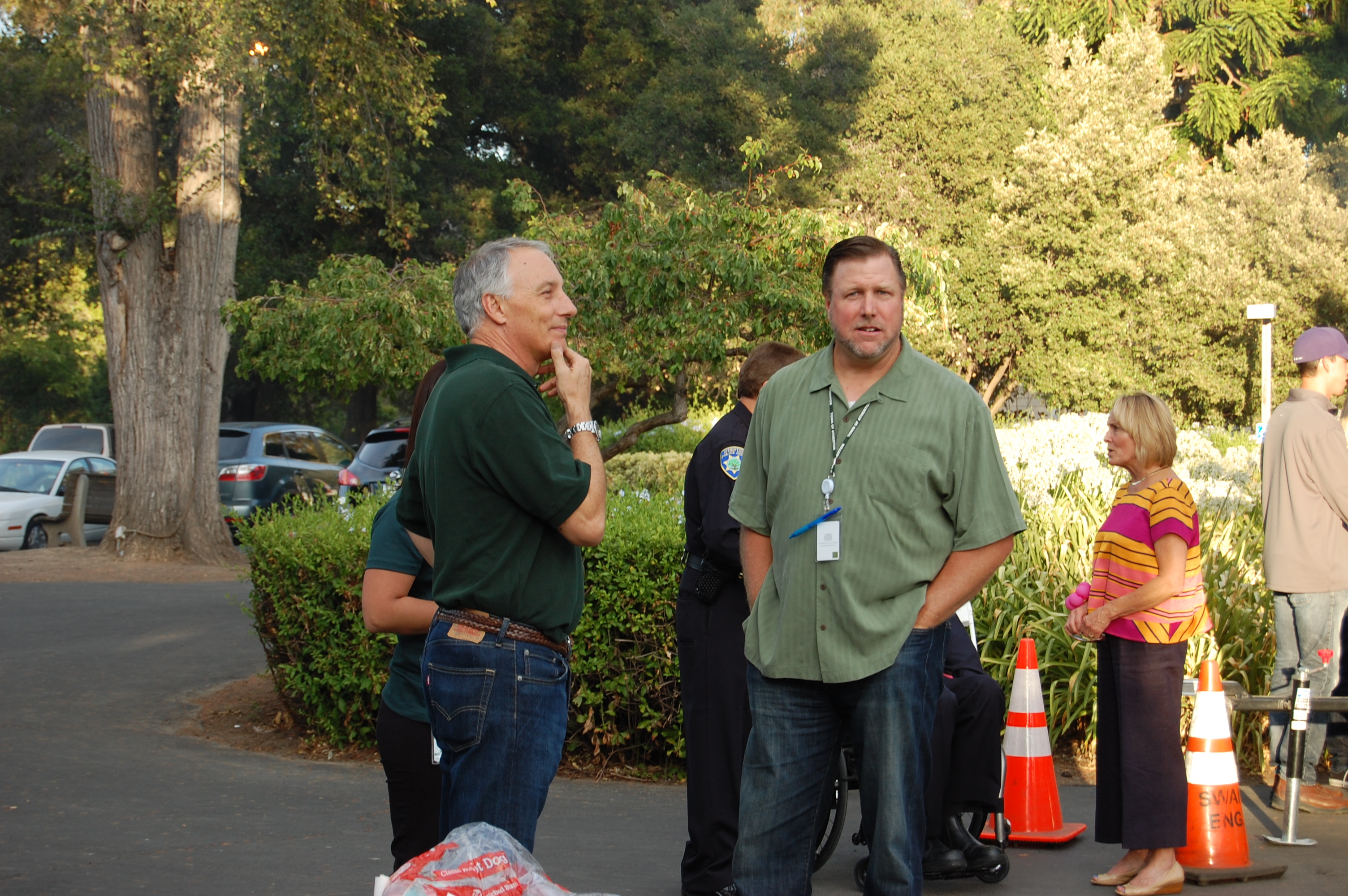 Counil Members Lempres and Wiest